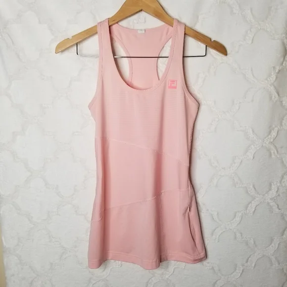 Fila Racerback Workout Tank Peach XS - Picture 1 of 7